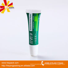 plastic packaging tube for acne cream